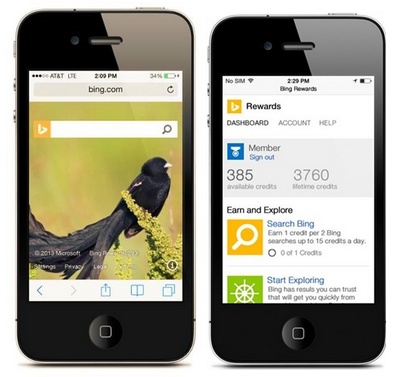 Bing na Windows Phone