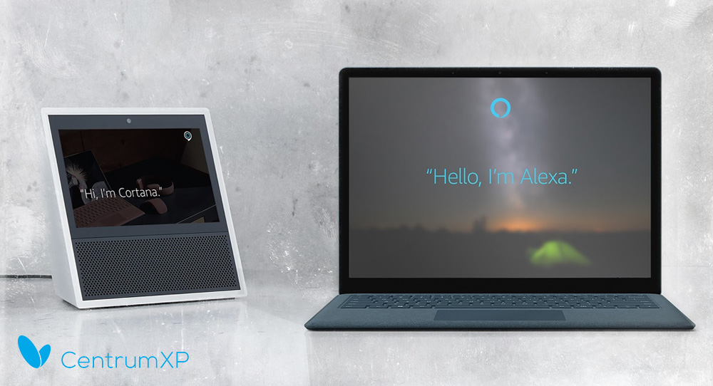 Cortana i Alexa w Windows 10