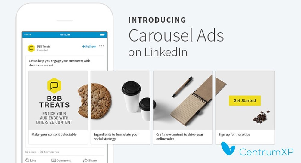 Carousel Ads LinkedIn