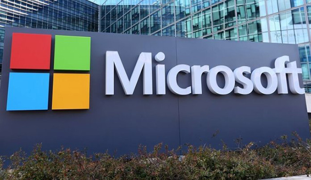 Wejście do jednej z siedzib Microsoft