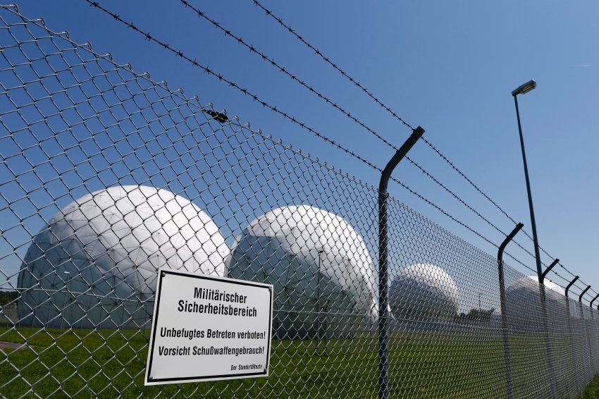 Baza NSA w Niemczech. Źródło - spiegel.de