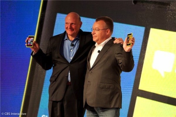 CEO Microsoftu i Nokii: Steve Ballmer ze Stephenem Elopem