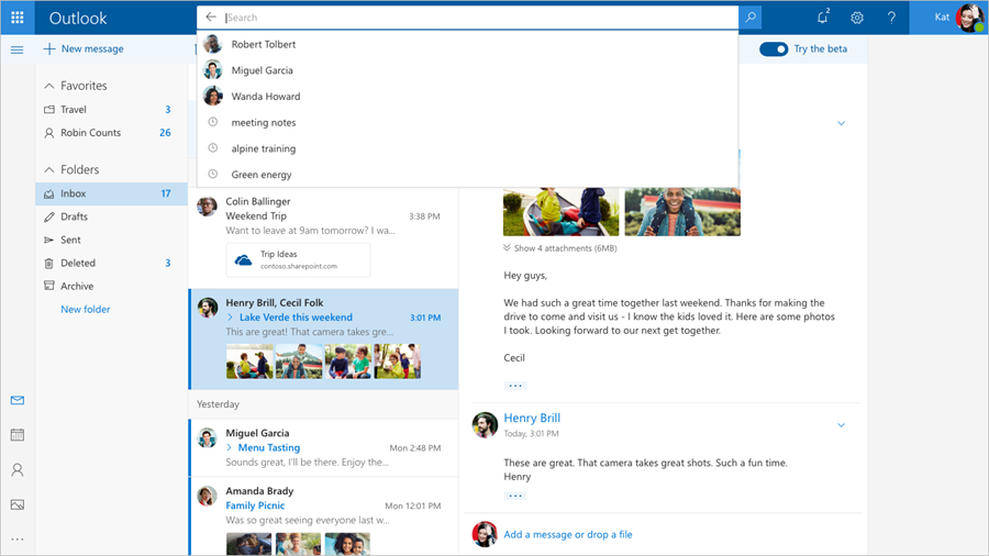 Outlook.com beta