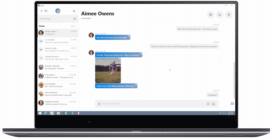 Nowy Skype desktop Windows 7