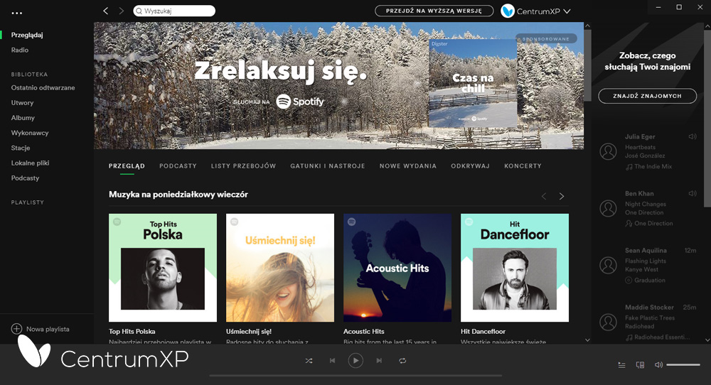 Spotify dla Windows 10