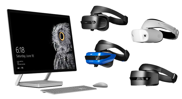 Surface Studio z aktualizacją poprawiającą obsługę Windows Mixed Reality