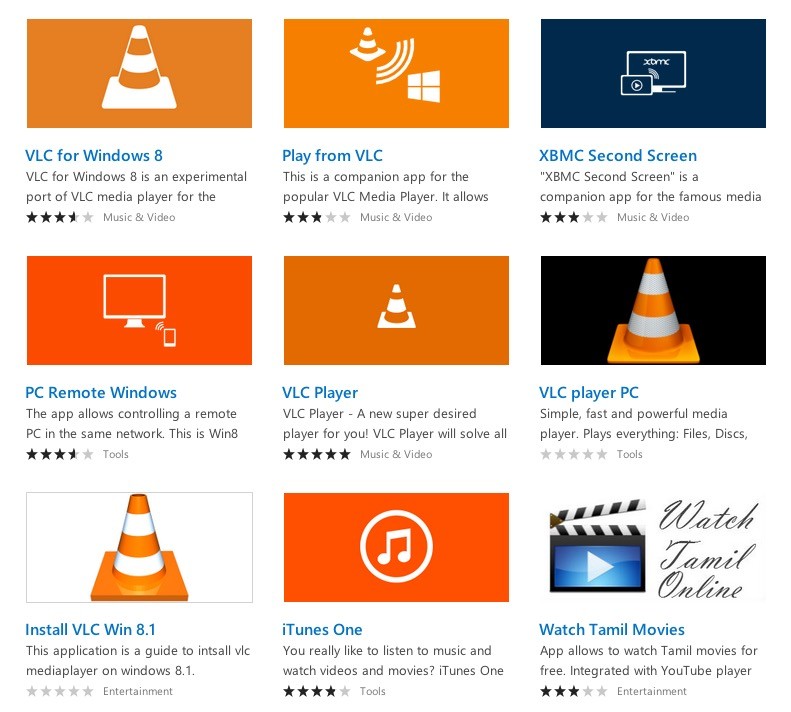 Klony VLC