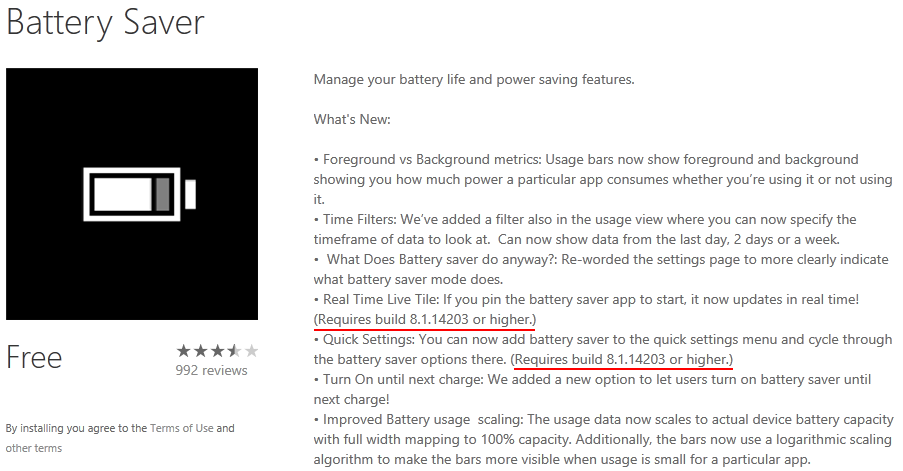 Battery Saver