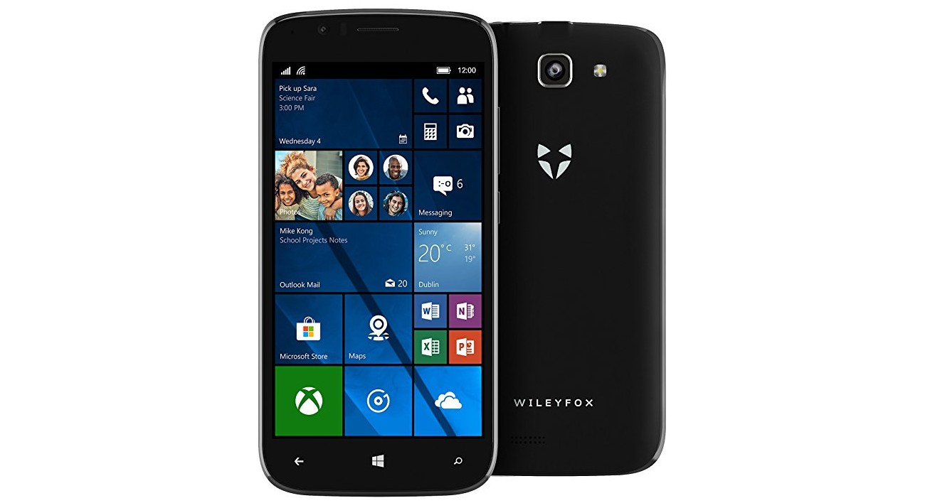 Wileyfox Pro with Windows 10 BUSINESS 4G