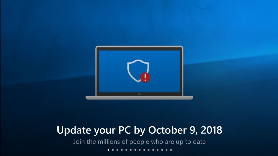 Creators Update Komunikat