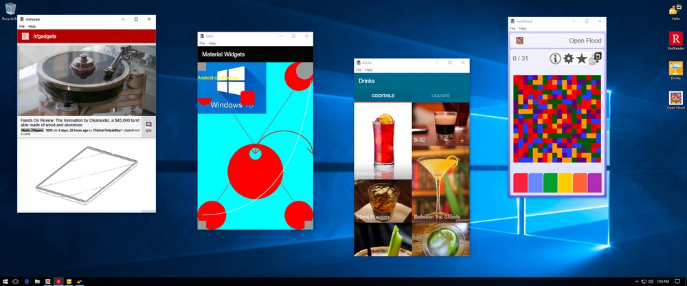 Aplikacje z Androida w Windows 10