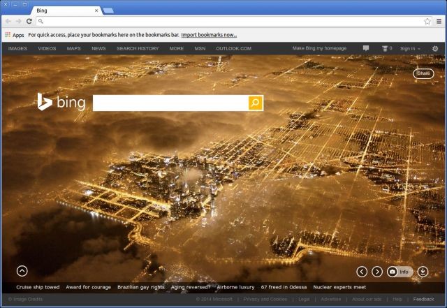 Bing w Chrome