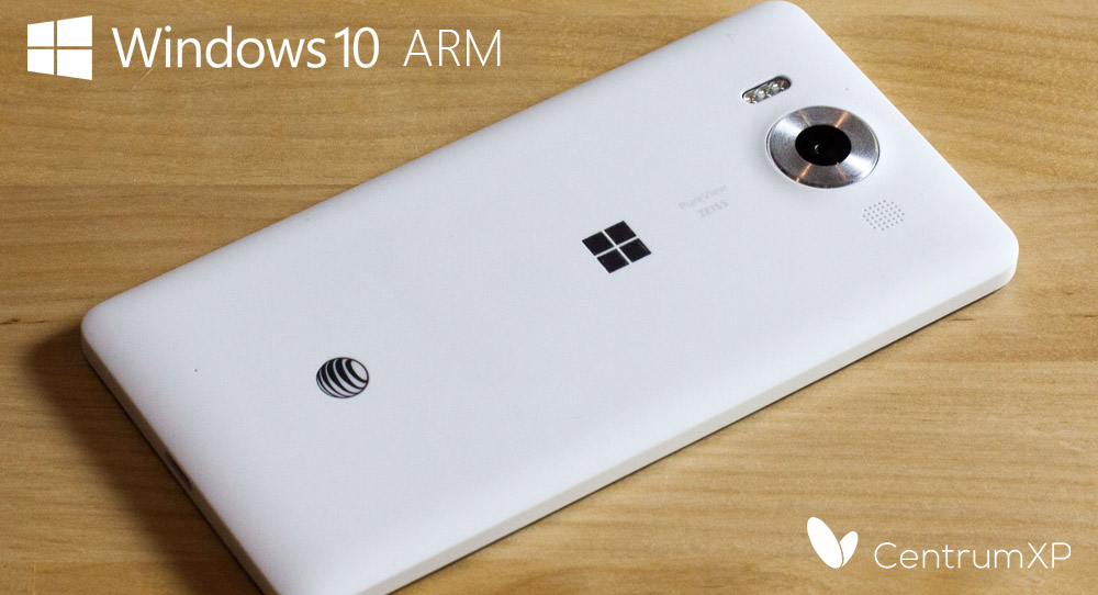 Windows 10 ARM na Lumii 950