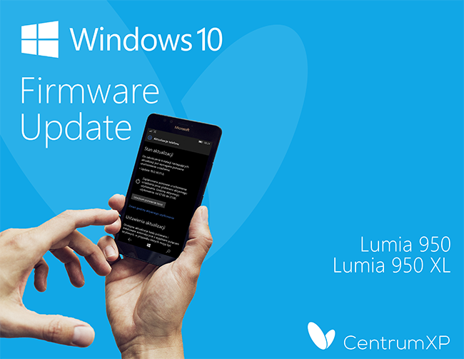 Aktualizacja firmware dla Lumia 950 i 950 XL