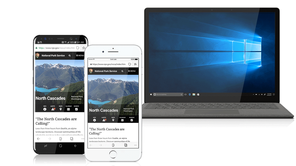 Microsoft Edge na iOS i Androida