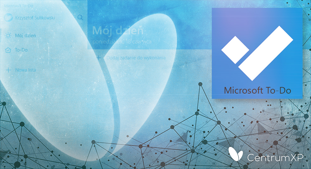 Microsoft To-Do Mój dzień