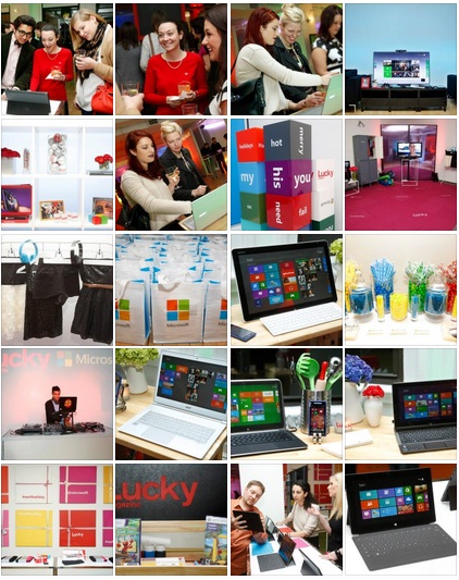 Microsoft and Lucky Holiday Soiree