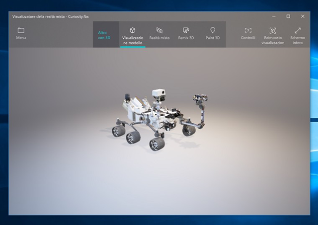 Działanie Mixed Reality Viewer w praktyce