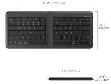 Microsoft Universal Foldable Keyboard