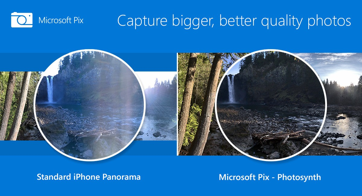 Microsoft Pix Camera - Photosynth