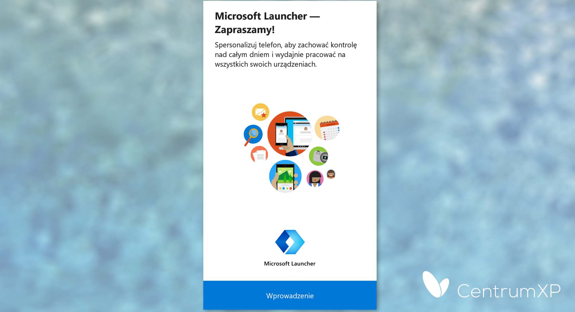 Microsoft Launcher Konfiguracja