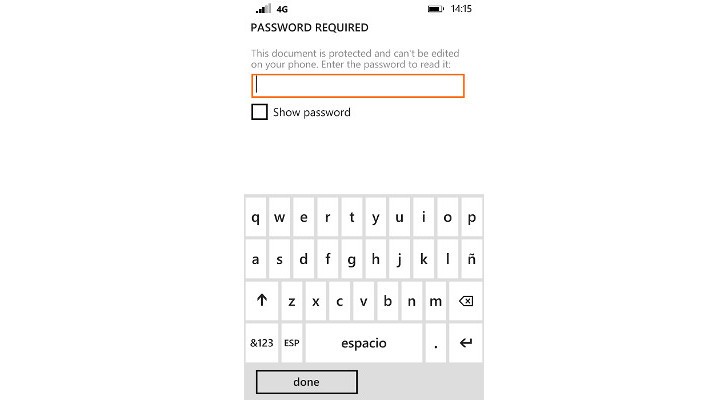 Office WP 8.1