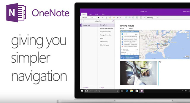 Nowy, odświeżony OneNote