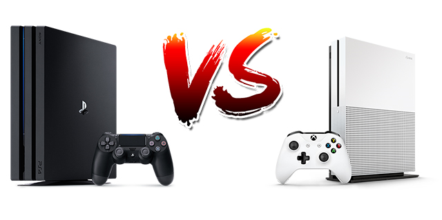 Playstation 4 Pro vs Xbox One S