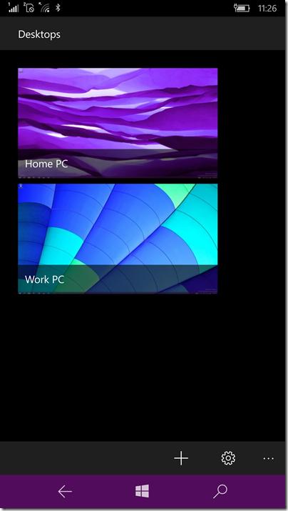 Remote Desktop Preview
