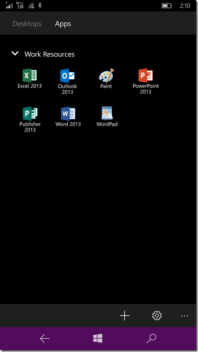 Remote Desktop Preview
