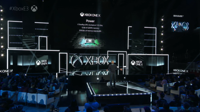 Początek wystąpienia Microsoftu na E3 2017 - prezentacja Xbox One X