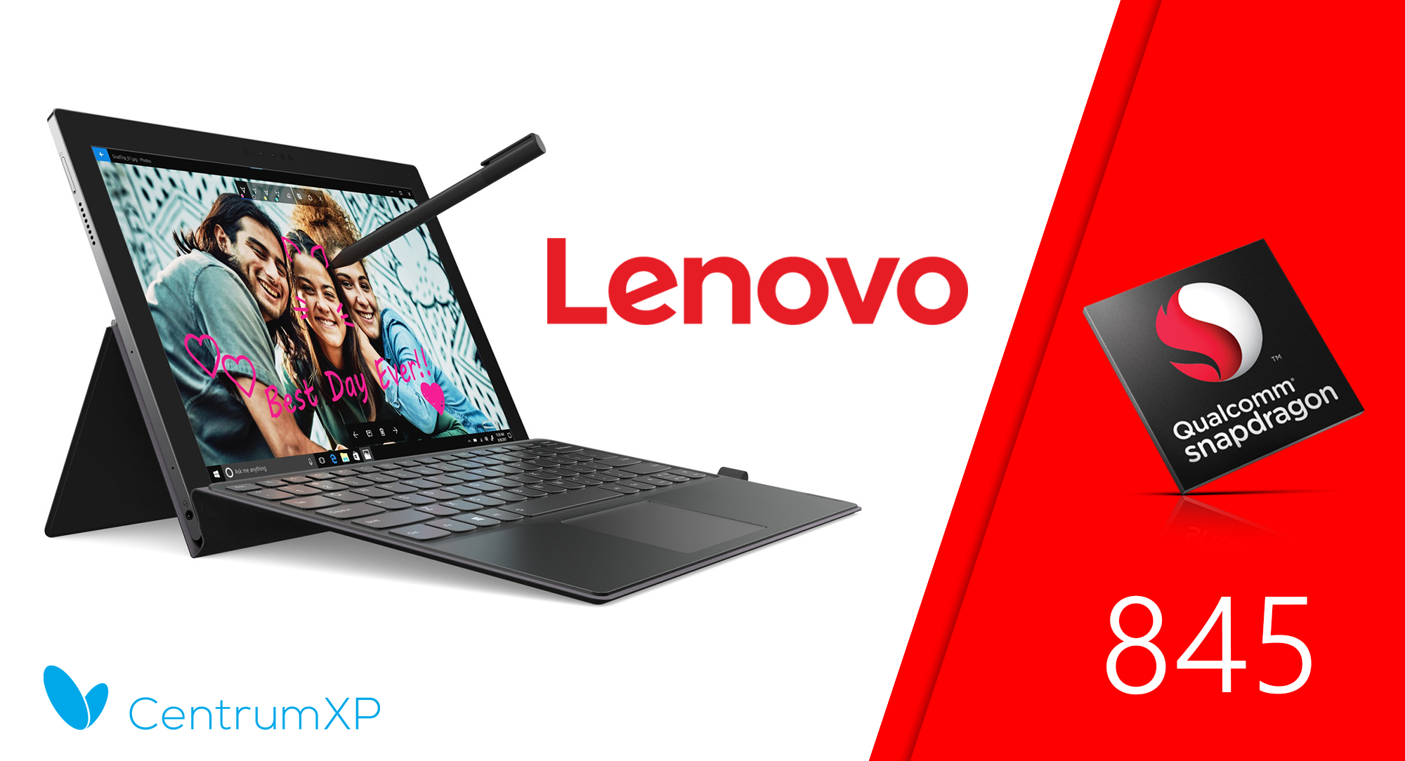 Lenovo Europa - Always Connected PC, Snapdragon 845