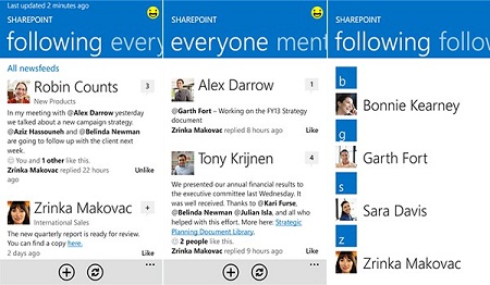 SharePoint dla Windows Phone