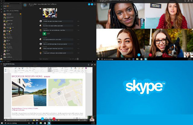 Skype zintegrowany z Cortaną