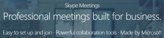 Skype Meetings