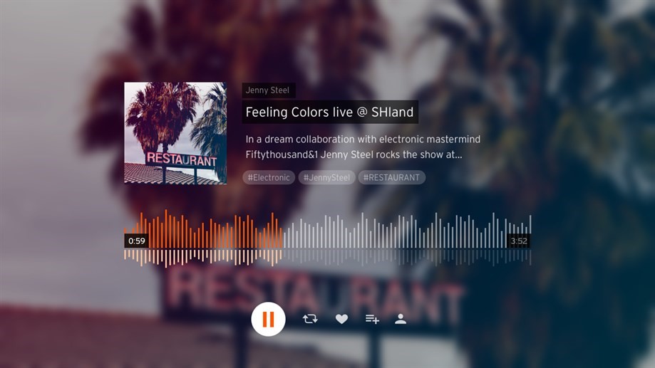 SoundCloud w Sklepie Windows