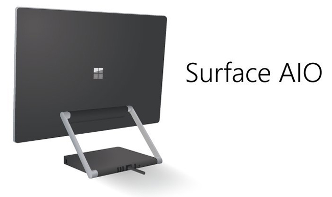 Projekt/patent Microsoft Surface AIO