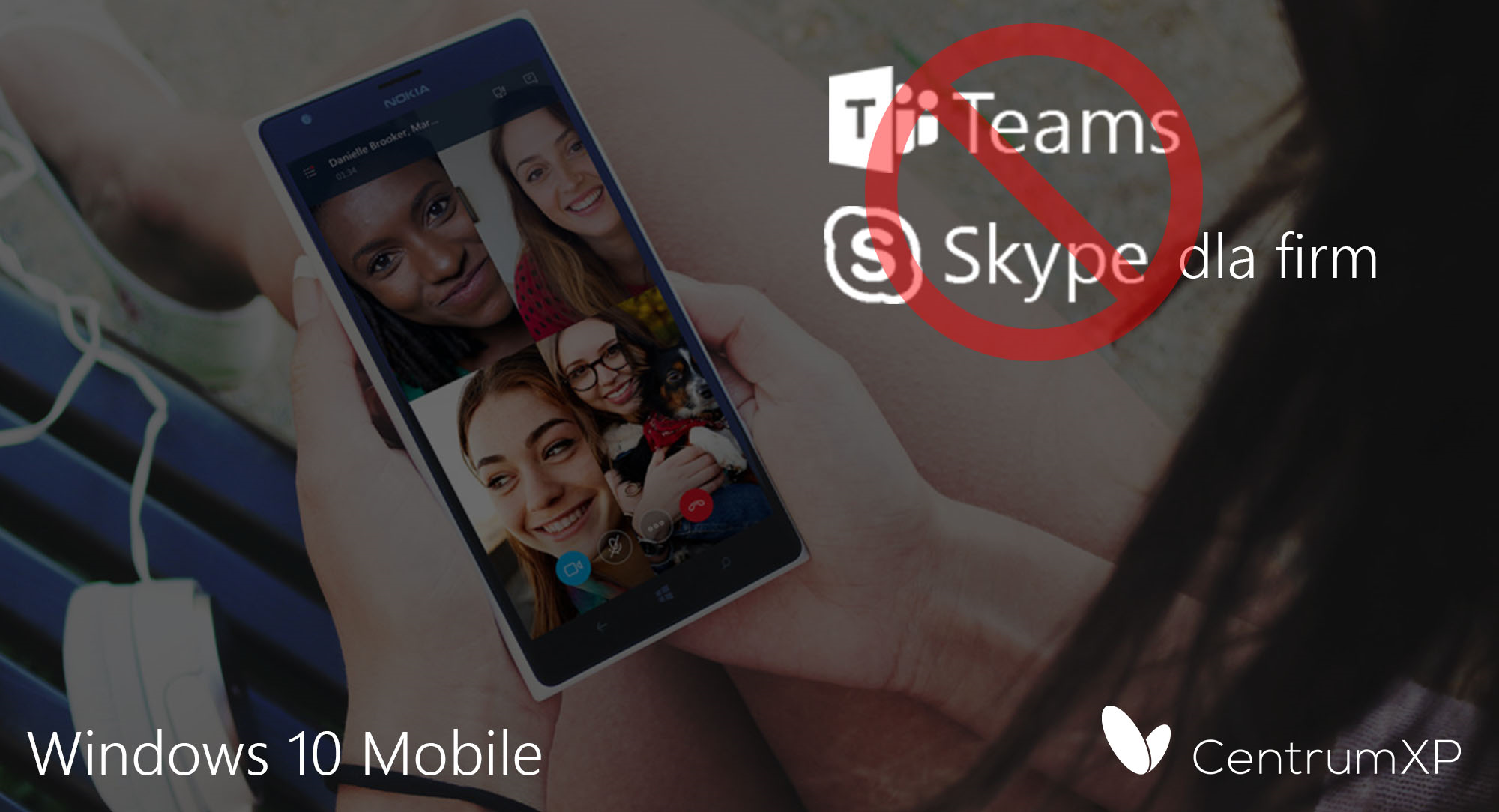 Teams Skype dla firm na Windows 10 Mobile