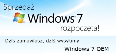 Zamów Windows 7 dziś