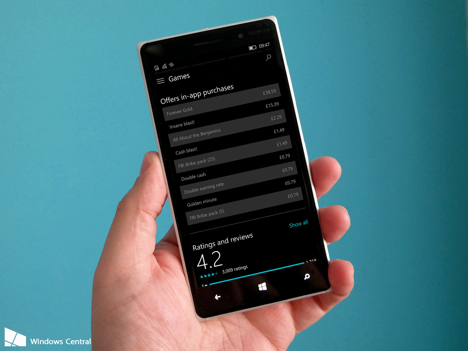 Sklep Windows. Źródło: WindowsCentral.com