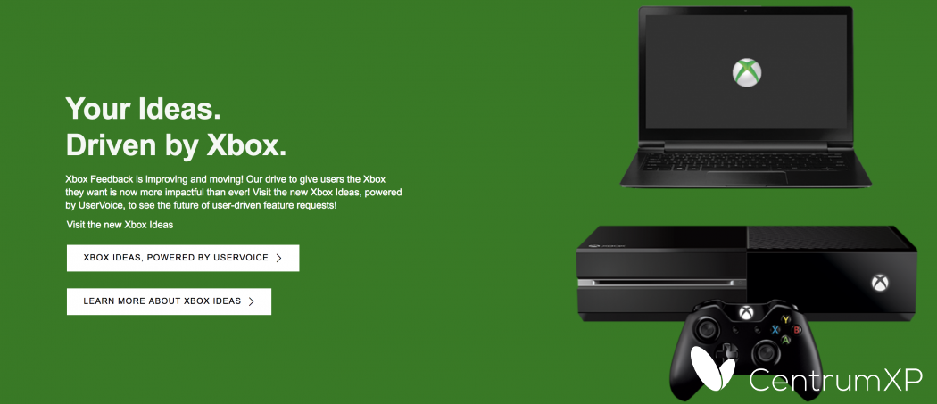 Xbox Ideas zastępuje Xbox Feedback