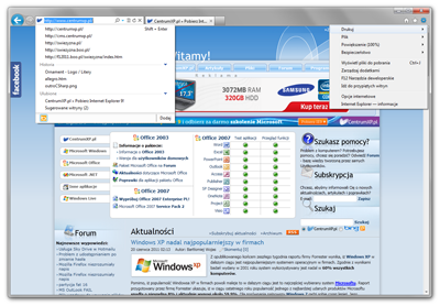 Koncentracja w IE9