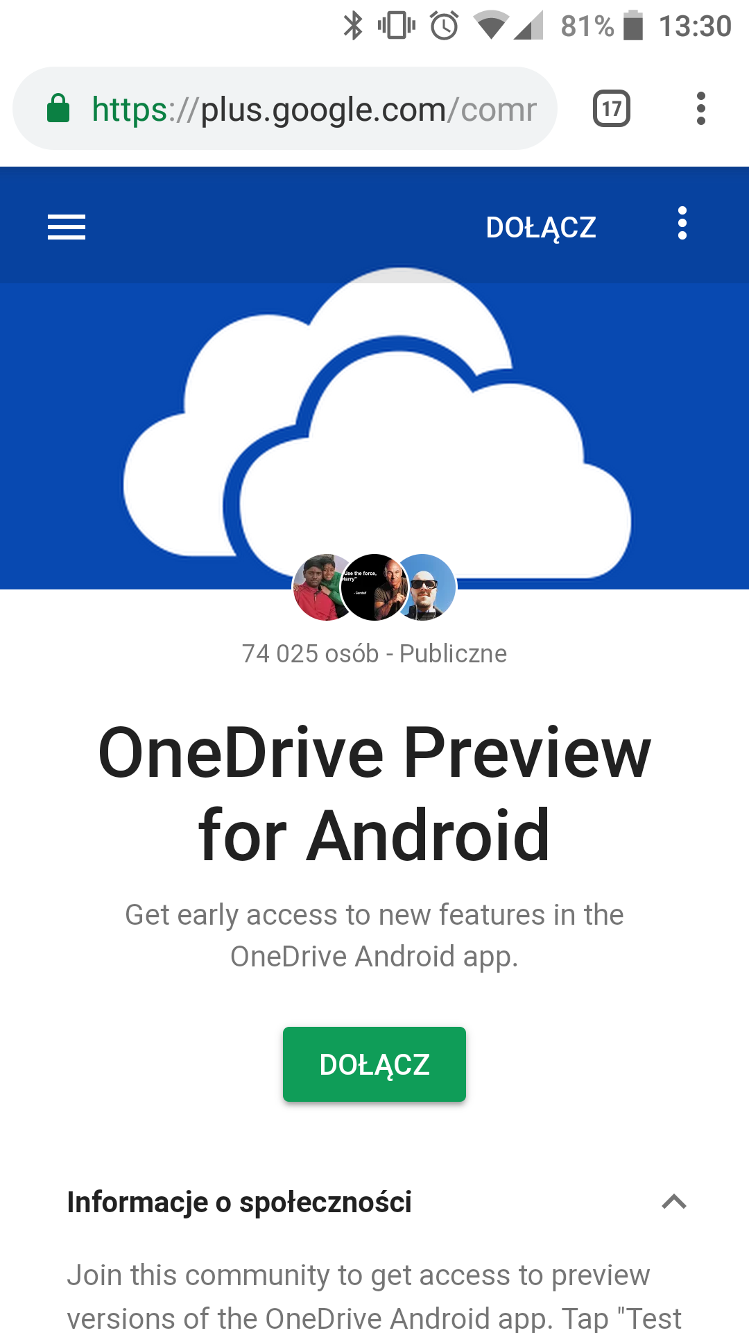 OneDrive Beta