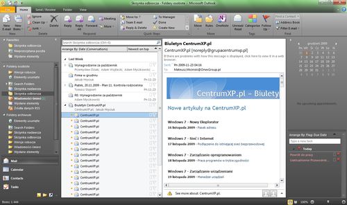 Outlook 2010 Beta
