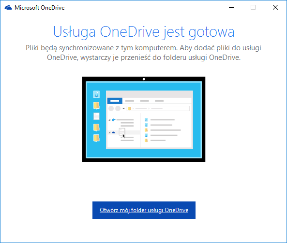 Tworzenie folderu OneDrive