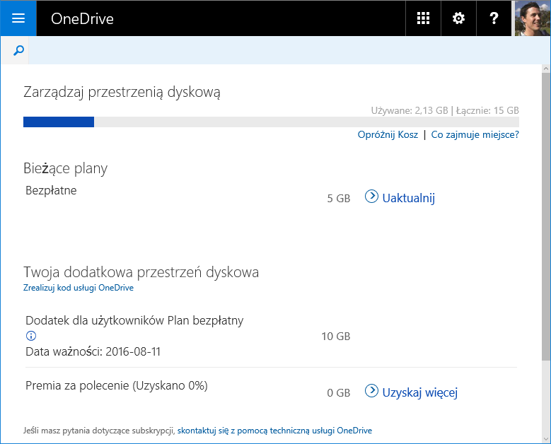 OneDrive nie synchronizuje plików