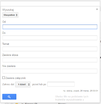 Wyszukiwarka Gmail