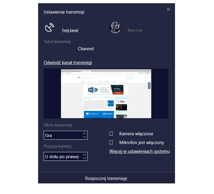 Końcowe przygotowania do streamowania