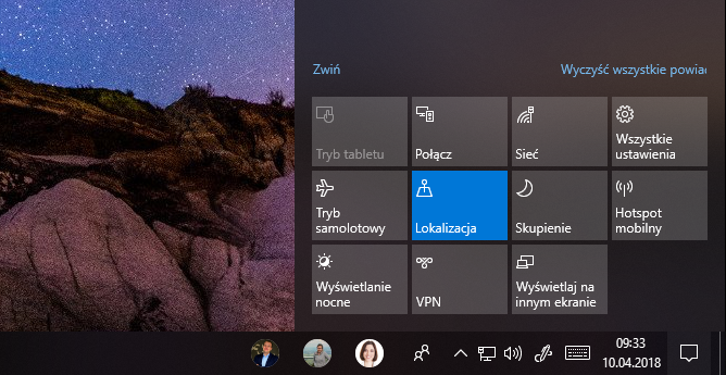 Windows 10 April 2018 Update - Godziny ciszy