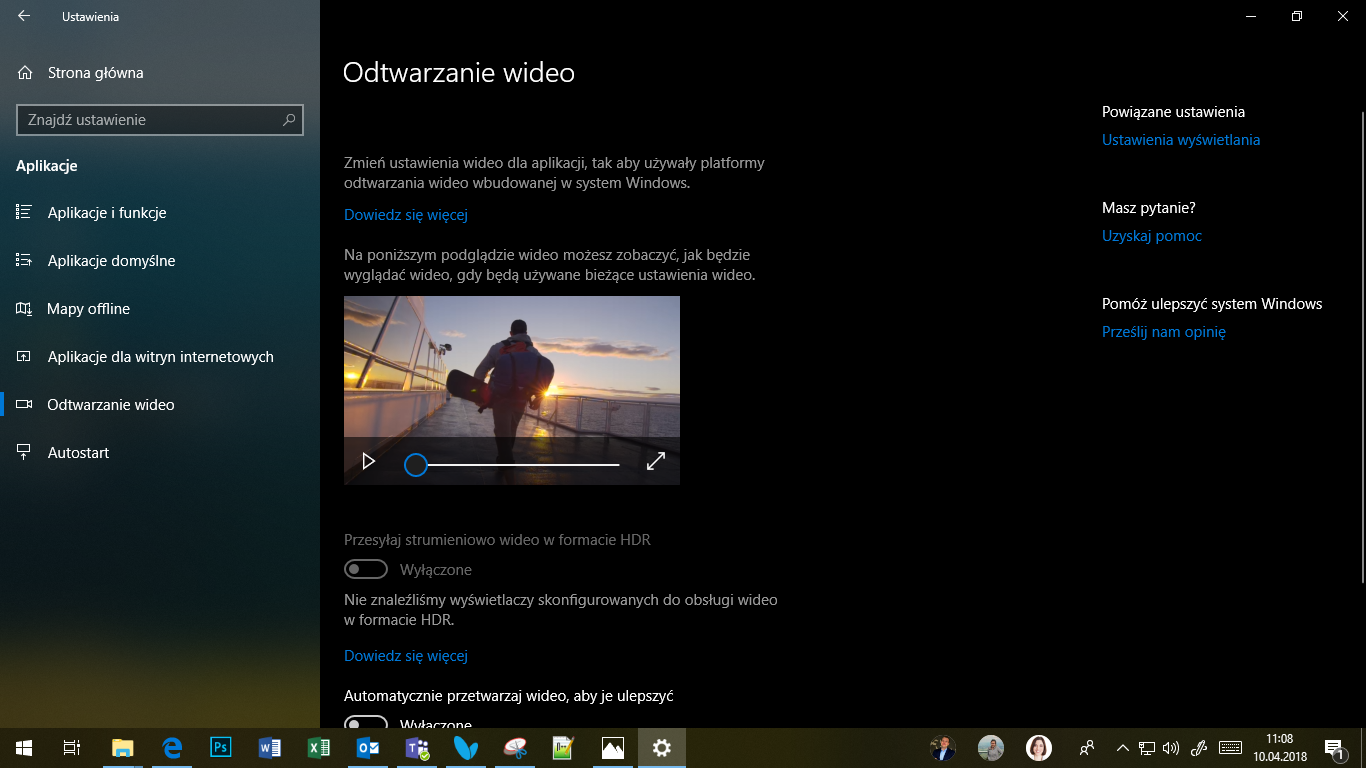 Windows 10 April 2018 Update - HDR?